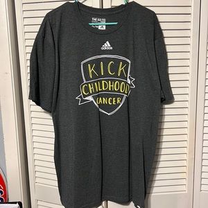 Adidas kick cancer shirt